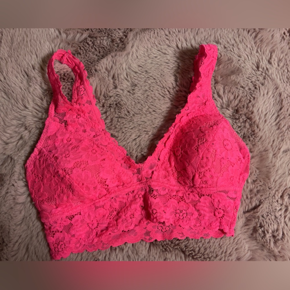 Hot pink bralette